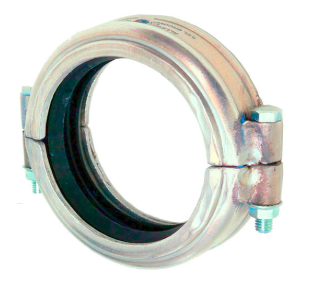 2-1/2" Aluminum Mark I Coupling - Black Buna-N Gasket