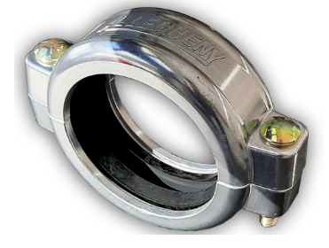 3" Aluminum Mark I Coupling - EverGreen-FKM Gasket