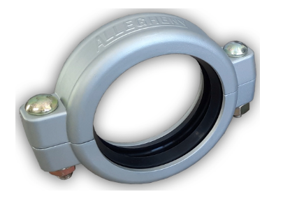 4" Aluminum Mark I Coupling - Black Buna-N Gasket