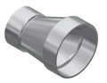 4" x 3" Aluminum Eccentric Reducer - Belled