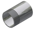 2" Aluminum Threaded Nipple
