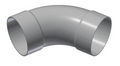 4" Steel 60° Long Radius Bend - Belled