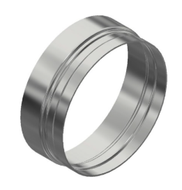2" Steel Grooved x Belled Nipple