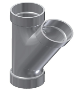 3" Aluminum 30° Long Radius Lateral