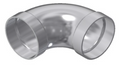 6" Aluminum 90° Bend