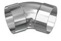 6" Aluminum 45° Bend