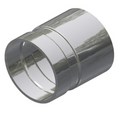 2-1/2" Aluminum Grooved Nipple