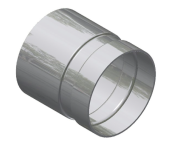 3" 316 Stainless Steel Grooved Nipple