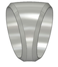 4" Aluminum 30° Short Radius Beveled Bend - Heavy Duty