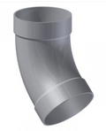4"45DEG LR BELLED ELBOW