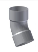 2"30DEG SR BELLED ELBOW