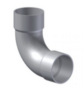 2"90DEG SR BELLED ELBOW