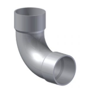 2"90DEG SR BELLED ELBOW