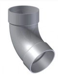 3"60DEG SR BELLED ELBOW