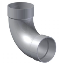 3"90DEG SR BELLED ELBOW