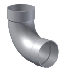 3" STEEL 90 BEND SR
