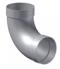 4"90DEG SR BELLED ELBOW