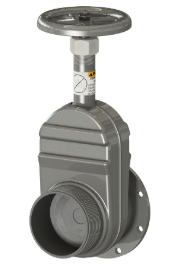 STEEL GATE VLV FXT 4"