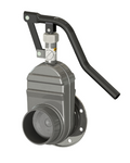 4" SS SLIDE VALVE FXT