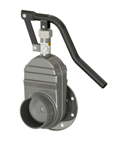 4" SS SLIDE VALVE FXT