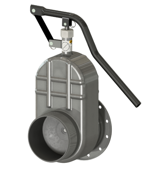 6" SS SLIDE VALVE FXT