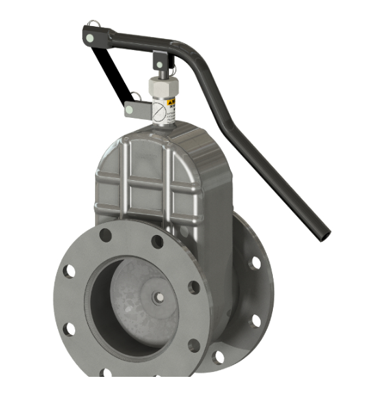 6" SS SLIDE VALVE ANSI FXF