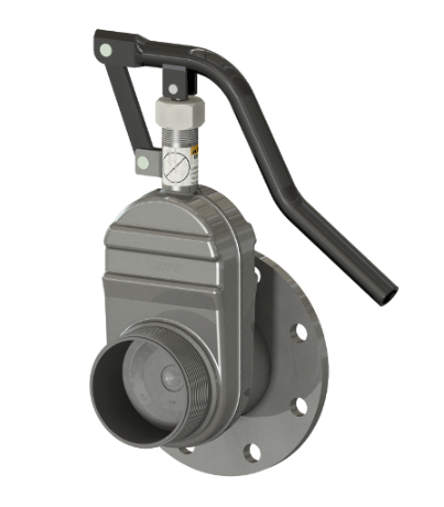 4" SS SLIDE VALVE ANSI FXT