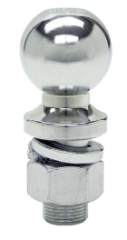 2" Chrome Ball 1" Shank 10K
