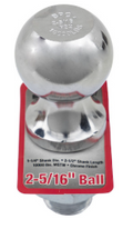2-5/16" Hitch Ball, 10K, 1-1/4 Shk