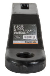 20K, 2.5" Solid Ball Mount, 2" Drop