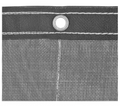 8' X 18' Black Mesh Tarp