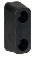2 9/16"X3"X6" Molded Rubber Bumper)