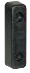 Rubber Bumper - 2 1/4 X 2 X 7 3/4