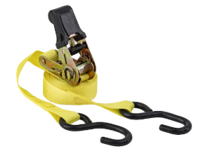 1" x 12' Ratchet Strap - 1,800 lb