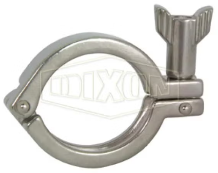 3" Single Pin Heavy-Duty Clamp 304