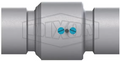 2" Style 20 Aluminum Swivel Joint - Female NPT x Female NPT