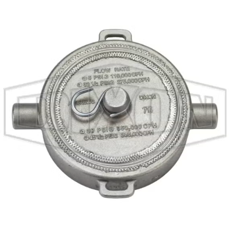 Pipe Cap 3" Stainless Steel Fusible