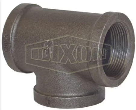 1-1/2" Female Npt Threaded Female Tee