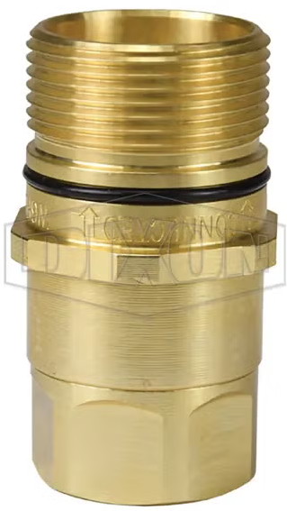 Wing Style Male Coupler 3/4"