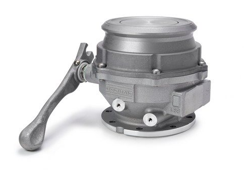 Civacon 4" Api Bottom Loading Adaptor - Openable With Aluminum Handle