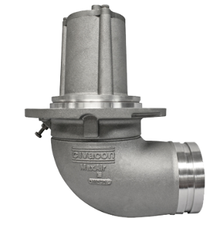 Civacon Maxair Ii 5" X 4" Internal Valve - 90° Victaulic, Tef-O-Sil Seal