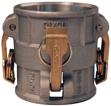 2" Type DD Coupler x Coupler - Aluminum