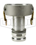 2" x 3" Type DA Coupler x Adapter - Aluminum
