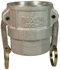 2-1/2" Type D Coupler - Aluminum