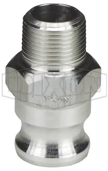 3/4" Type F Adapter x Male NPT - Aluminum