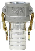 3" Type C Coupler x Hose Shank - Aluminum