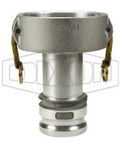 3" x 2" Coupler x Adapter - Aluminum