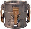 3" Type DD Coupler x Coupler - Aluminum