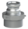 3" x 2-1/2" Type F Reducing Adapter - Aluminum