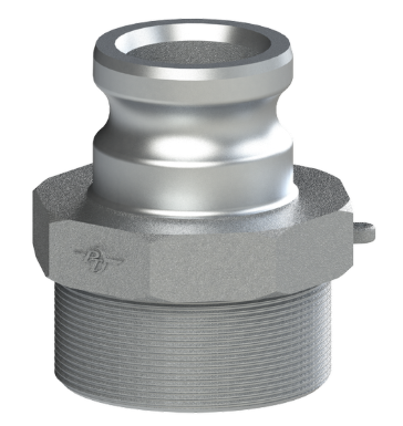3" x 2-1/2" Type F Reducing Adapter - Aluminum